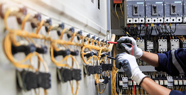 Professional Electrician technician working in Sayville, NY